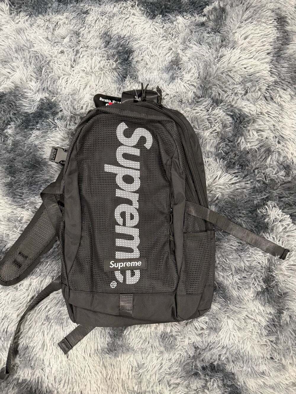 Supreme SS20 Mesh Backpack Black
